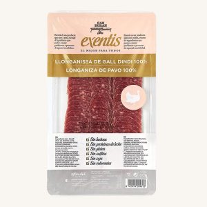 Exentis (Can Duran) Longaniza of turkey (100%), from Catalonia, pre-sliced 80 gr A