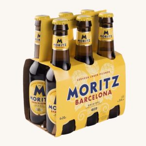 Moritz original 6 pack bottle
