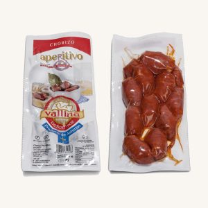 Vallina Chorizo Aperitivo - appetizer, tapas - from Asturias, pack of 300 gr